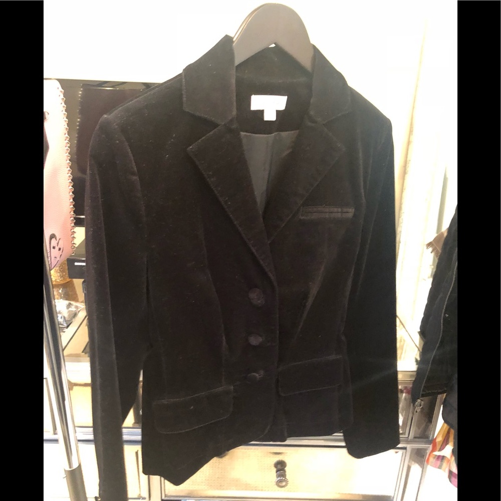 Calvin Klein velvet blazer